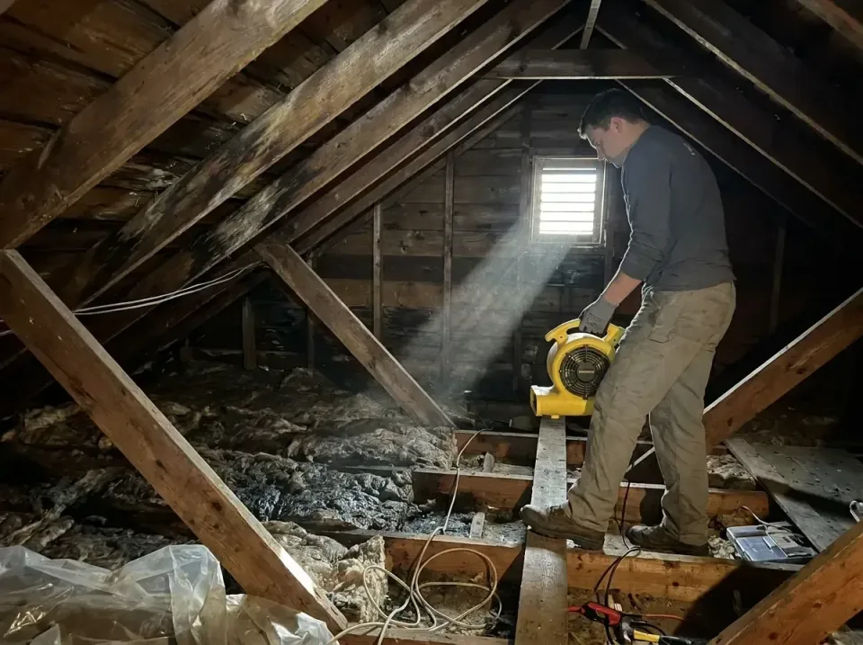 attic-water-damage-drying-proc-007 — frequently asked questions, Emergency Water Extraction & 24/7 Flood Response in Burnt M…